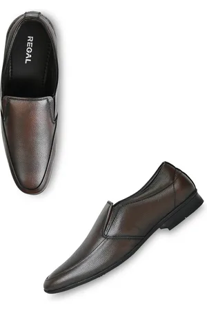 Regal Men Leather Formal Slip-On Shoes
