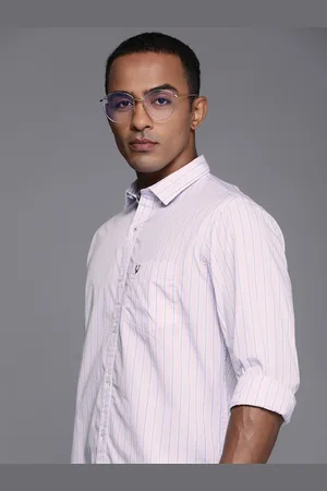Allen Solly Pure Cotton Sport Fit Striped Casual Shirt
