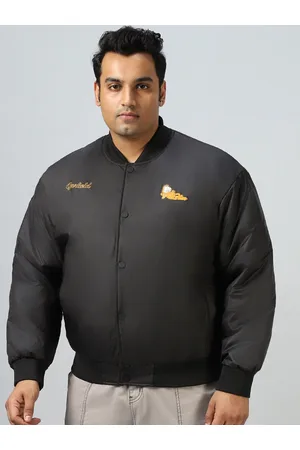 Bewakoof Size Official Garfield Merchandise Graphic Printed Oversized Jacket