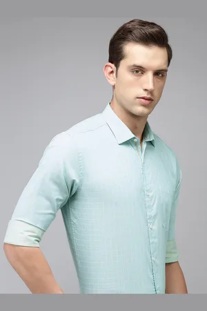 Park Avenue Men Pure Cotton Slim Fit Checked Formal Shirt
