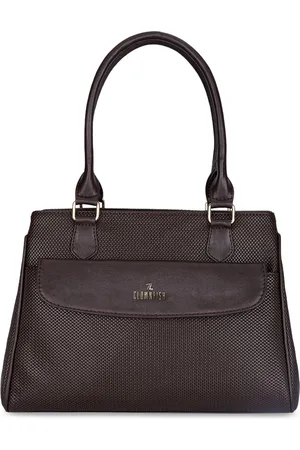 THE CLOWNFISH Prudence Textured Structured Shoulder Bag