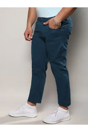 Instafab Men Jean Clean Look Relaxed Fit Light Fade Stretchable Cotton Jeans