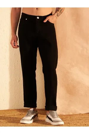 DENNISON Men Korean Baggy Fit Non Stretchable Cotton Jeans