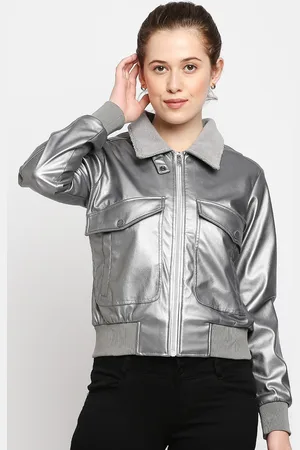 Being Human Leather Jackets for Women sale discounted price FASHIOLA INDIA