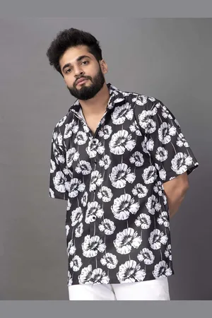 Brown brothers Floral Printed Oversized Casual Shirt