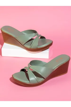 Inc 5 Open Toe Wedge Heels