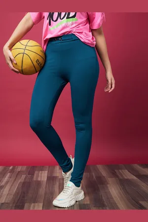 Globus Women Blue Slim Fit Treggings
