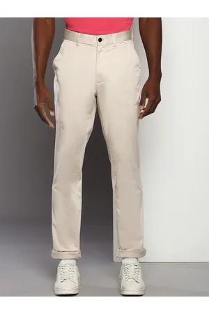 Calvin Klein Men Slim Fit Mid-Rise Trousers
