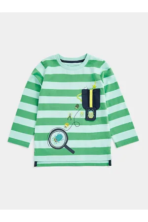 Mothercare Boys Printed Pure Cotton T-shirt
