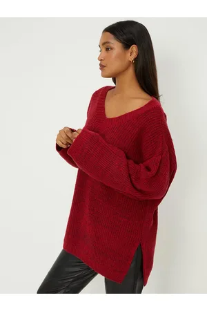 Dorothy Perkins Ribbed Longline Pullover