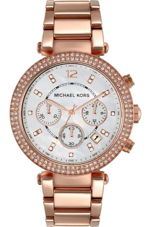 Michael Kors Women Rose Gold Analogue Watch