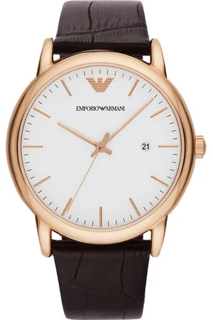 Emporio Armani Men White Analogue Watch AR2502I