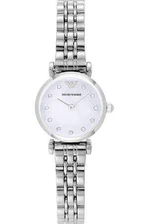 Emporio Armani Women Mother of Pearl Analogue Watch AR1961