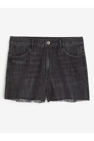 H&M Women Feather Soft Denim Shorts