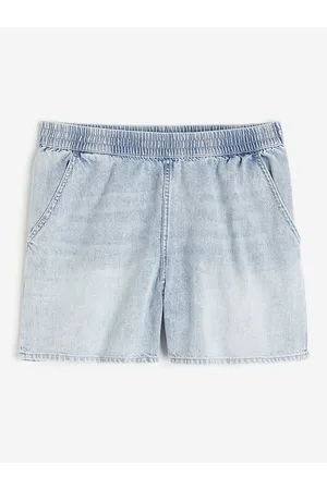 H&M Women Pure Cotton Denim Shorts