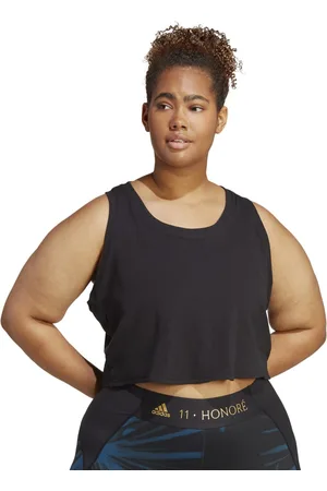 adidas Solid 11H TR Crop Tank Top