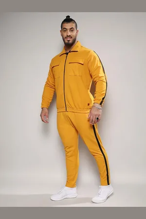 Instafab Mock Collar Mid-Rise Tracksuits