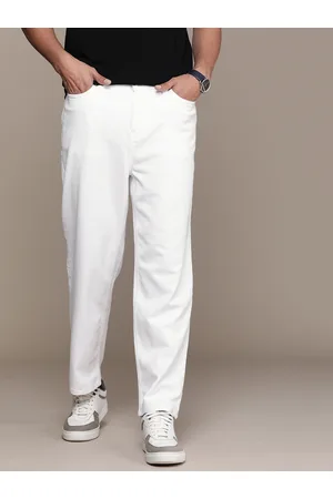 French Connection Men Loose Fit Mid-Rise Stretchable Jeans