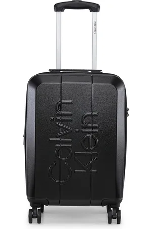Calvin Klein OVERLAY Range Black Hard 20" Cabin Luggage