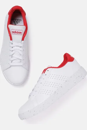 adidas Men Perforated Advantage 3.0 Tennis Shoes