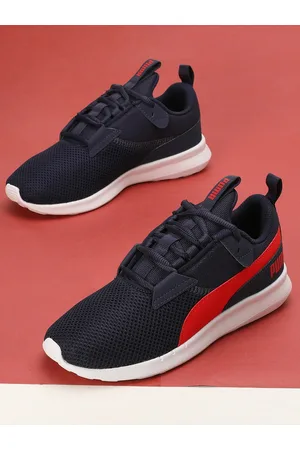 PUMA Kids Player Youth Texture Lace Up Sneakers