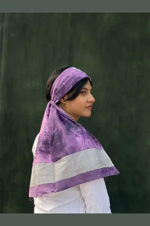 BUTA BUTI Abstract Printed Cotton Scarves