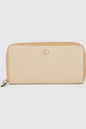 Caprese Women Solid Zip Around Wallet