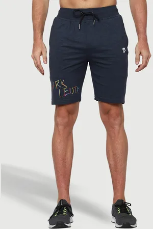 Mark Men Cotton Mid-Rise Sports Shorts