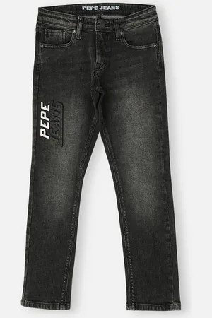 Pepe Jeans Boys Straight Fit Heavy Fade Stretchable Jeans