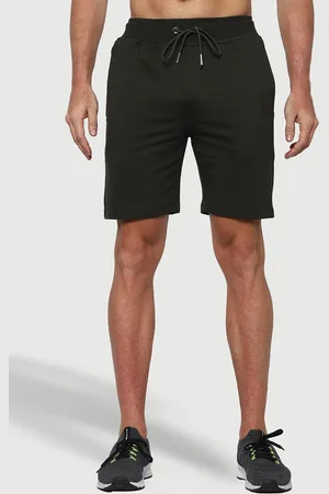Mark Men Cotton Mid-Rise Sports Shorts