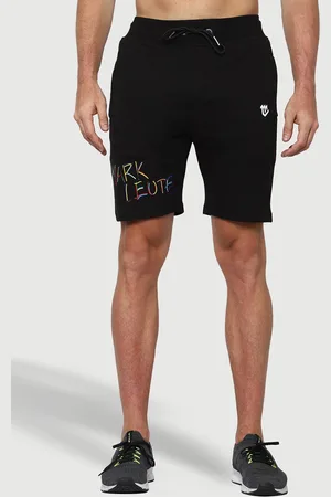 Mark Men Cotton Mid-Rise Sports Shorts