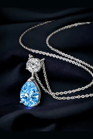 Designs & You Silver-Plated Cubic Zirconia Necklace