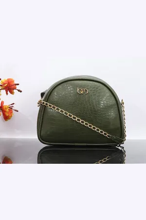 Bagsy Malone Animal Printed Textured Miniature Sling Bag