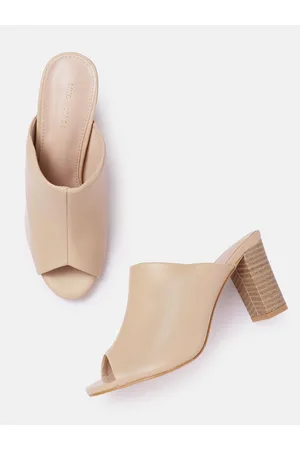 Lino Perros Block Heel Peep Toes
