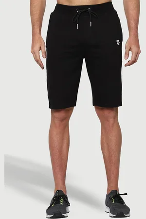 Mark Men Cotton Mid-Rise Sports Shorts