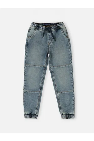 Pepe Jeans Boys Heavy Fade Stretchable Denim Joggers