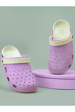 Liberty Women Self Design Clogs