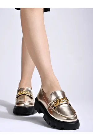 Shoetopia Women Embellished Heeled Lightweight Loafers