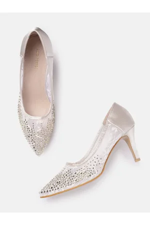 Lino Perros Embellished Party Slim Heel Pumps
