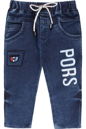 Wish Karo Boys Classic Regular Fit Light Fade Printed Stretchable Jeans