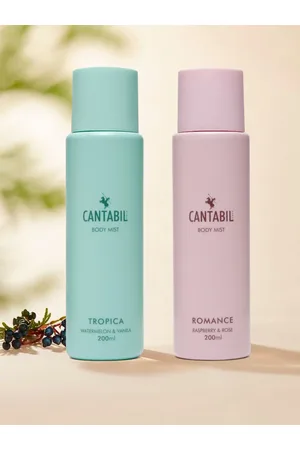 CANTABIL Set of 2 Romance-Tropica Raspberry & Rose Body Mist - 200ml Each