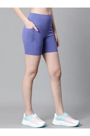 ATHLISIS Women Skinny Fit Gym Sports Shorts