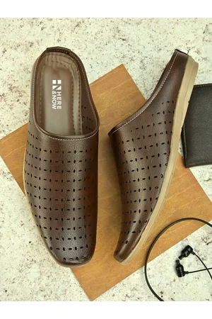 HERE&NOW Self Design Shoe-Style Sandals