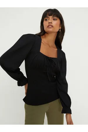 Dorothy Perkins Textured Puff Sleeve Top