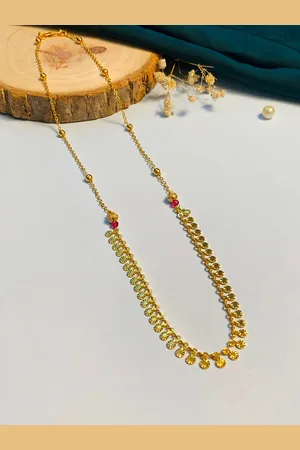 ABDESIGNS Brass Gold-Plated Antique Necklace