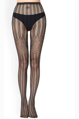 BAESD High Waist Fishnet Pantyhose Stockings