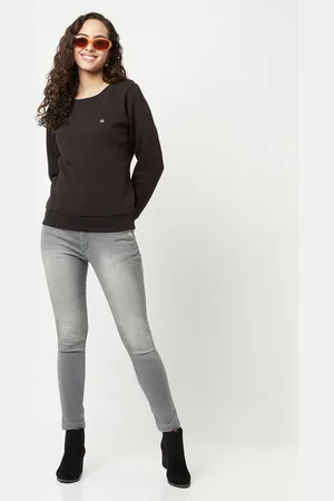 Crimsoune Club Women Black Sweatshirt
