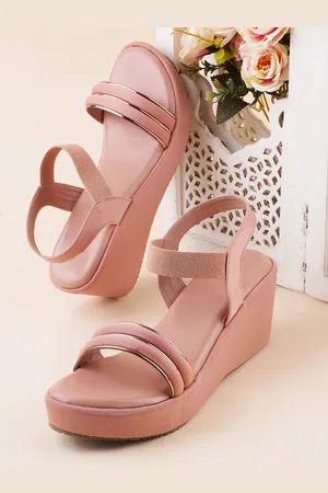 TRY ME Open Toe Wedge Heels