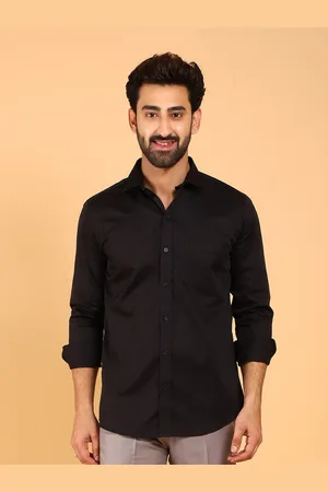 Blue Bird Premium Satin Casual Shirt
