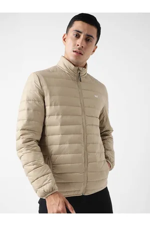 Wildcraft Men Beige Insulator Longline Padded Jacket